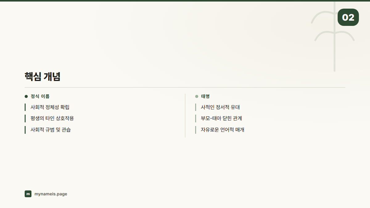 핵심 개념 — 섹션 요약